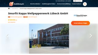 
                            10. Ausbildung Smurfit Kappa Deutschland - freie Ausbildungsplätze