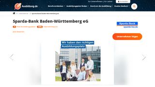
                            9. Ausbildung Sparda-Bank Baden-Württemberg - freie ...