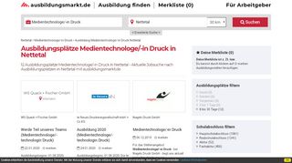 
                            6. Ausbildungsplätze Medientechnologe/-in Druck in Nettetal ...