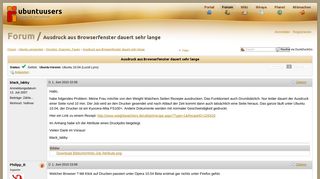 
                            12. Ausdruck aus Browserfenster dauert sehr lange › Drucken, Scannen ...