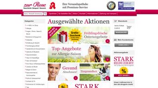 
                            4. Ausgewählte Aktionen - Apotheke Zur Rose