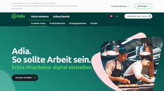 
                            9. Aushilfen mit dem Adia Tool finden und ganz einfach einstellen | Adia