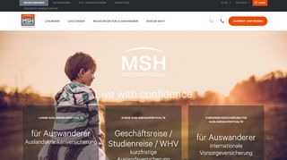 
                            9. Auslandskrankenversicherung für Auswanderer | MSH INTERNATIONAL