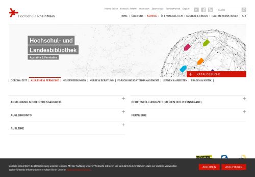 
                            3. Ausleihe & Fernleihe - Hochschule RheinMain