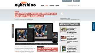 
                            6. Ausprobiert: Adobe Lightroom CC im Creative Cloud Foto-Abo ...