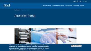 
                            8. Aussteller Portal | DKM - Die Leitmesse