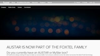 
                            2. AUSTAR - Foxtel