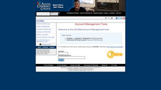 
                            2. Austin Community College ACCMail - ACCeID