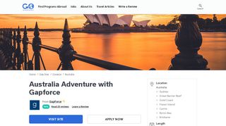 
                            13. Australia Adventure with Gapforce | Go Overseas