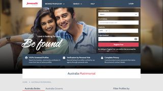 
                            6. Australia Matrimonial - Australia Marriage - Jeevan Sathi