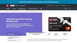 
                            13. Australia Post Gift Card by Mastercard® - Australia Post