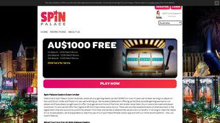 
                            1. Australia - Spin Palace