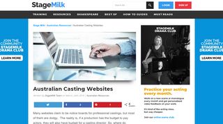 
                            3. Australian Casting Websites | Which Casting Sites Should I Use?