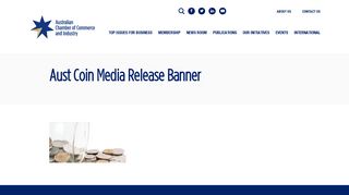 
                            12. Australian Chamber of Commerce and IndustryAust Coin Media ...