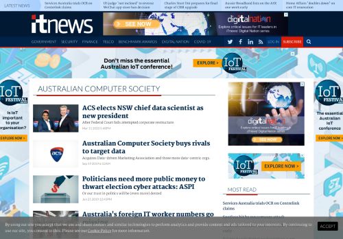 
                            9. australian computer society - iTnews