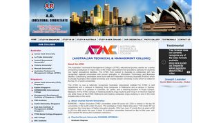 
                            12. Australian Technical & Management College (ATMC)