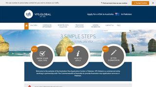 
                            11. Australian Visa Information In Pakistan - Home Page - VFS Global