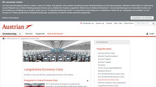 
                            13. Austrian Airlines - Langstrecke Economy Class