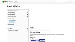 
                            2. AustroMail.at - AboutUs