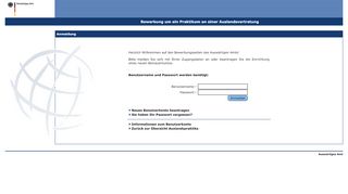 
                            2. Auswärtiges Amt | Bewerbung um ein Praktikum an einer ...