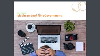 
                            13. AusweisApp2: Ich bin zu doof für eGovernment in Deutschland