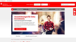 
                            10. Auszeichnungen für Deka Investments | Sparkasse Mittelfranken-Süd