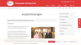 
                            6. Auszeichnungen - Ihr Küchenfachhändler aus Friesoythe: Friesoyther ...