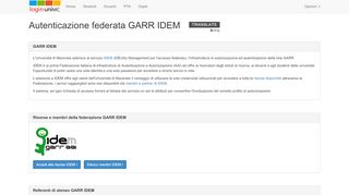 
                            2. Autenticazione federata GARR IDEM TRANSLATE - login.unimc.it ...