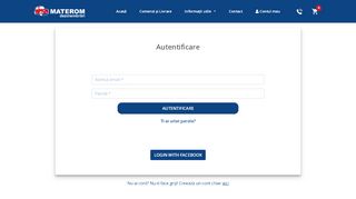 
                            3. Autentificare - MATEROM Dezmembrari - MATEROM Dezmembrari