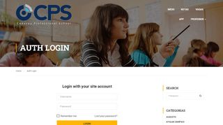 
                            7. Auth Login – Oportunidade Cedaspy Contagem