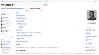 
                            8. Authen::NZRealMe - Integrate with RealMe login and identity services ...