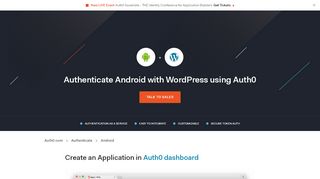 
                            9. Authenticate Android with WordPress - Auth0