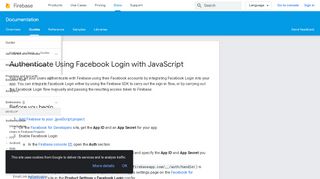 
                            5. Authenticate Using Facebook Login with JavaScript ... - Google