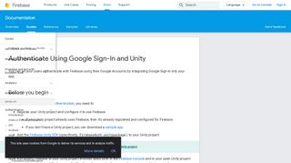 
                            8. Authenticate Using Google Sign-In and Unity | Firebase