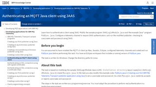 
                            10. Authenticating an MQTT Java client using JAAS - IBM