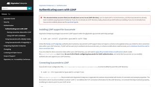 
                            3. Authenticating users with LDAP - Glyptodon Enterprise Documentation