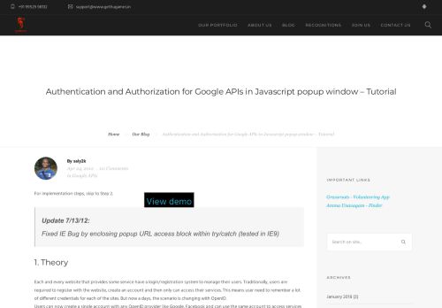 
                            10. Authentication and Authorization for Google APIs in Javascript popup ...