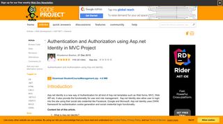 
                            10. Authentication and Authorization using Asp.net Identity in MVC Project ...