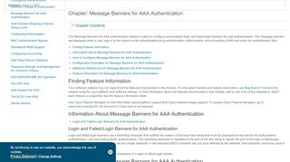
                            4. Authentication, Authorization, and Accounting Configuration ... - Cisco