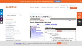 
                            6. Authentication Bypass | Bugcrowd