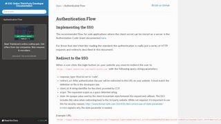 
                            7. Authentication Flow - EVE Online Third-Party Developer Documentation