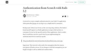 
                            12. Authentication from Scratch with Rails 5.2 – Stefan Wintermeyer ...
