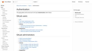 
                            6. Authentication | GitLab