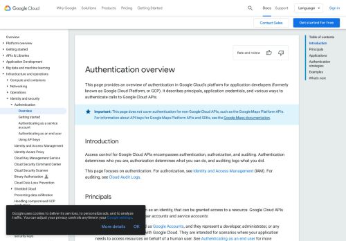 
                            10. Authentication Overview | Authentication | Google Cloud