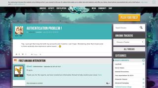 
                            1. Authentication Problem ! - WAKFU FORUM: Discussion forum for the ...
