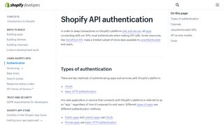 
                            13. Authentication · Shopify Help Center