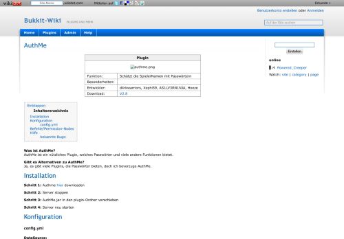 
                            4. AuthMe - Bukkit-Wiki