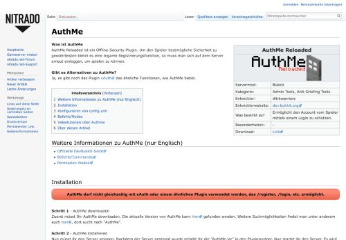 
                            1. AuthMe – Nitradopedia