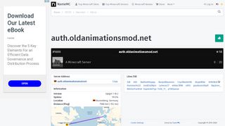 
                            6. auth.oldanimationsmod.net - Minecraft Server | NameMC