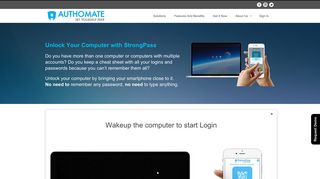 
                            9. Authomate » Unlock Your Computer with StrongPass
